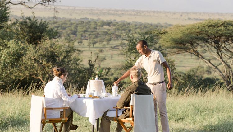 Serengeti Bushtop Camp - Privates Bush Frühst