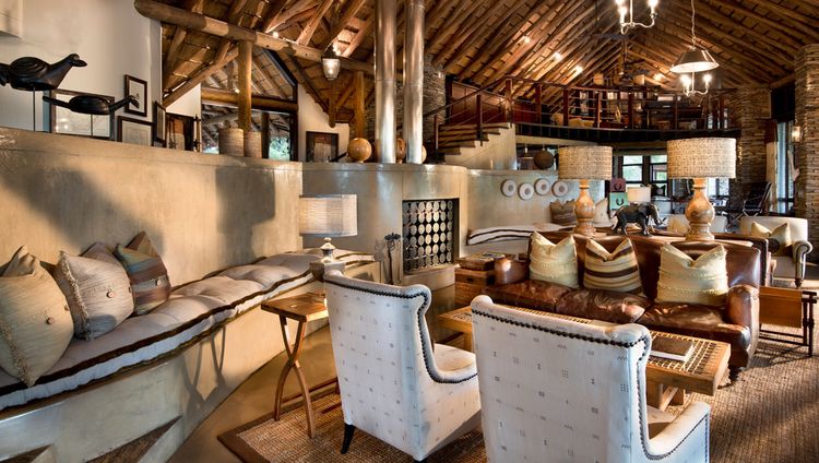 Makanyi Private Game Lodge - Lounge