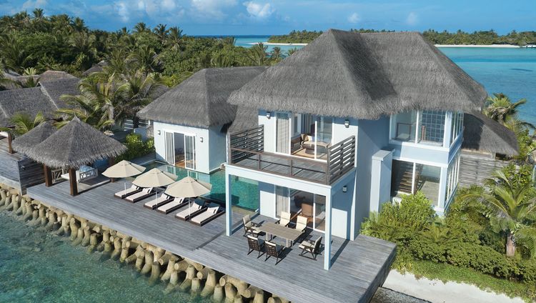 Naladhu Private Island - Zwei Schlafzimmer Be