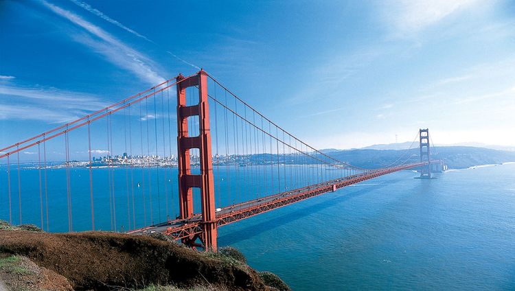 Das Four Seasons Hotel San Francisco - Golden Gate Brücke Das Four Seasons Hotel San Francisco - Golden
