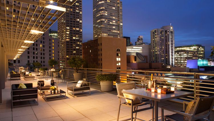 Four Seasons Hotel San Francisco - Terrasse