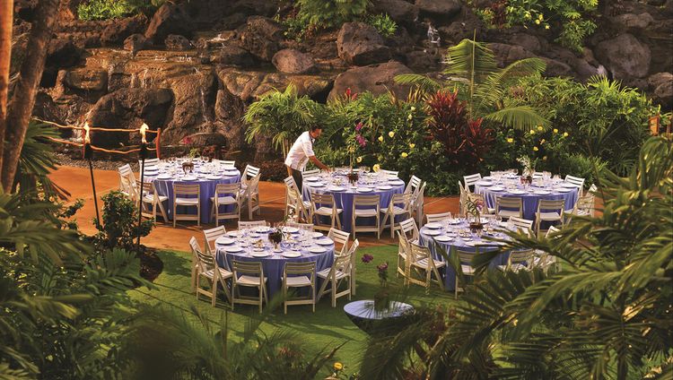 Fairmont Orchid - Speisen Wailana Garten