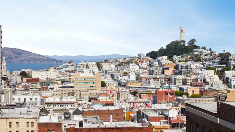 Ritz Carlton San Francisco - Der Coit Tower Ritz Carlton San Francisco - Coit Tower