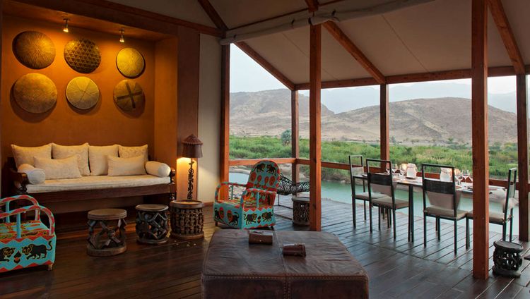 Okahirongo River Lodge - Lounge