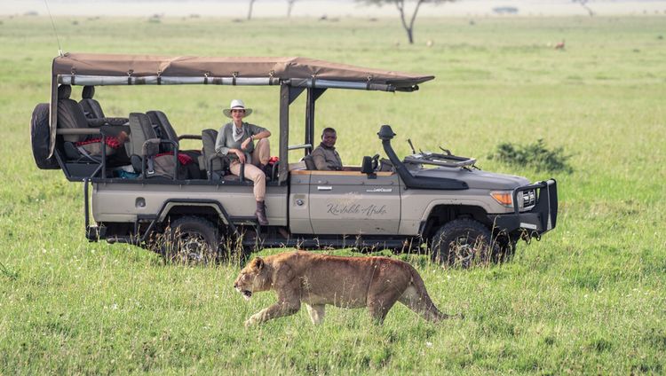 Kantabile Afrika Cherero Camp - Pirschfahrt