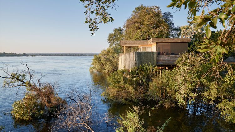 Victoria Falls River Lodge - Island  Treehous