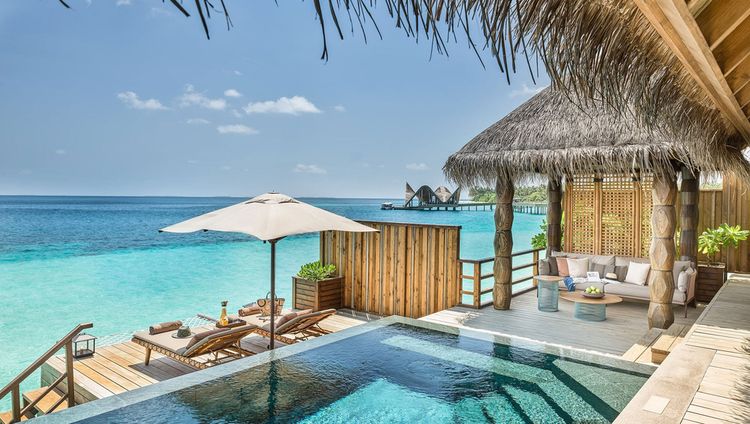 JAOLI Maledives - Watervilla mit Pool Terrass
