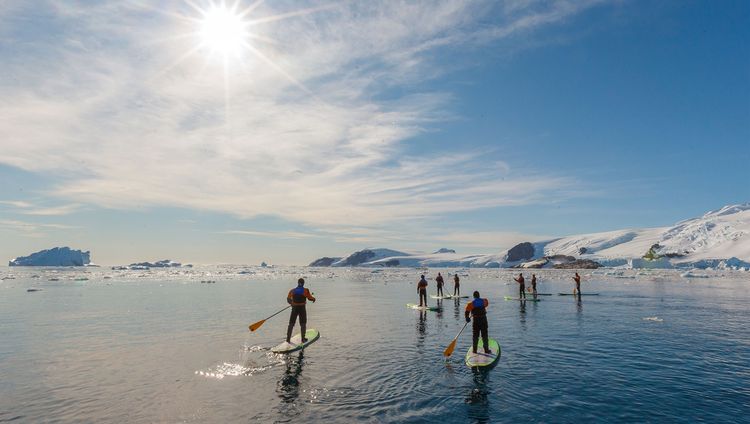 Quark Expedition - Ausflug mit SUP