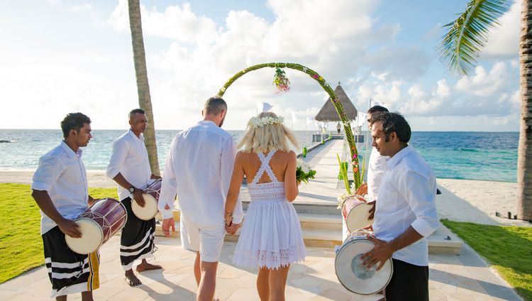 Waldorf Astoria Maldives - Hochzeitsfeier