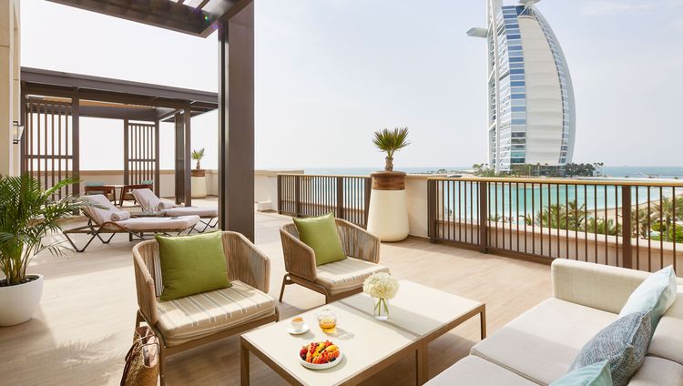 Jumeirah Al Naseem - Terrasse der Buri View S