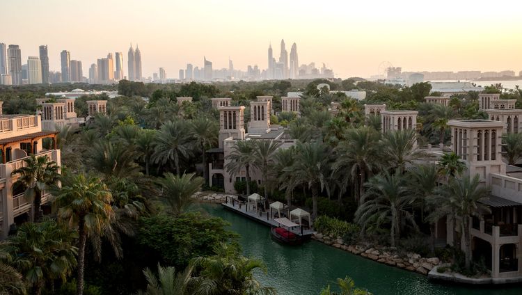 Jumeirah Dar Al Masyaf - Blick auf den Kanal