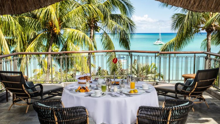 Beachcomber Royal Palm - Frühstück mit Meeres