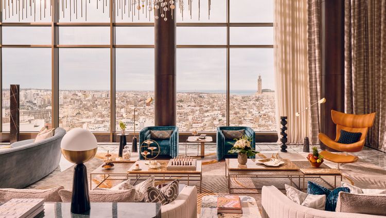 Royal Mansour Casablanca - Aussicht von der S