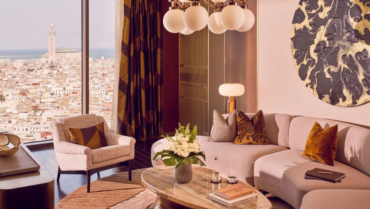 Royal Mansour Casablanca - Wohnzimmer Suite R
