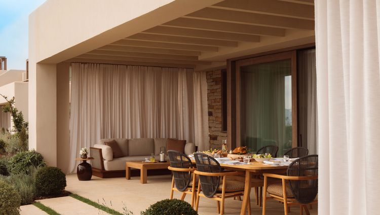 Royal Mansour Tamuda Bay - Terrasse einer Vil