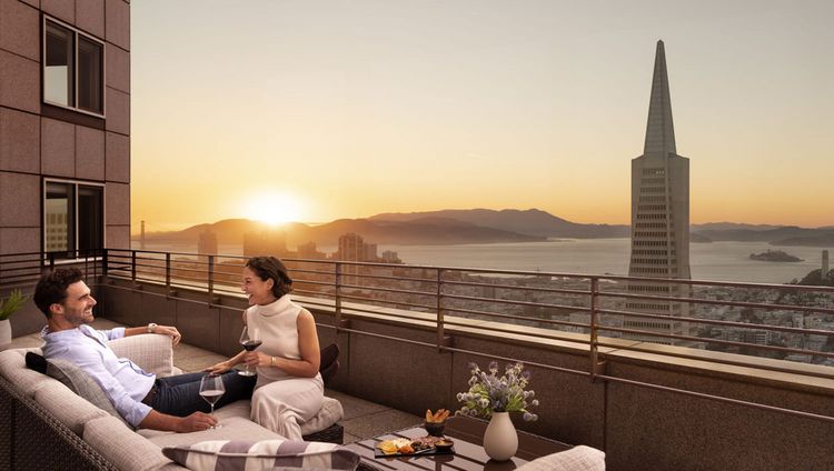 Four Seasons at Embarcadero - Private Terrass