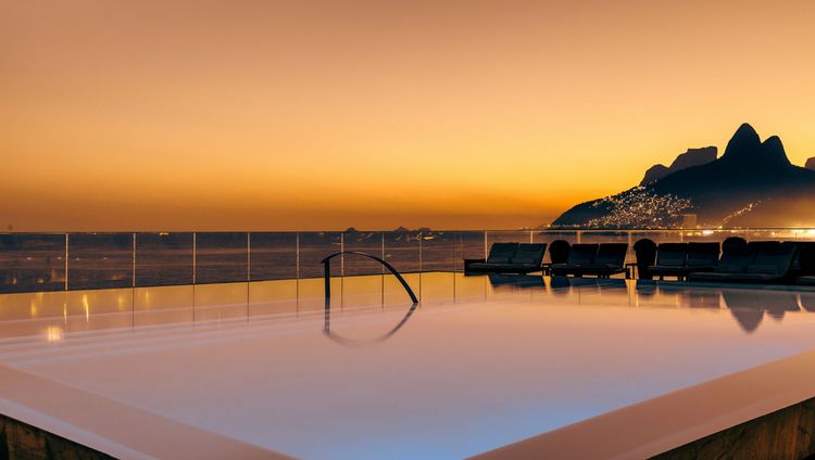 Fasano Rio de Janeiro - Ausblick ausd den Cor