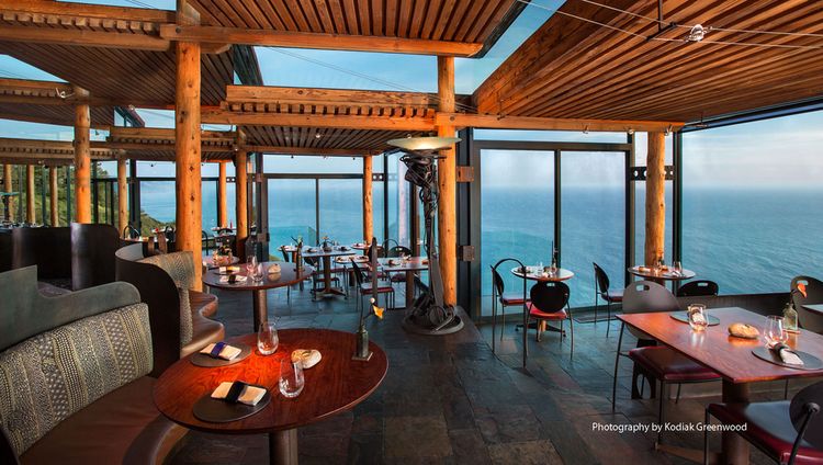 Post Ranch Inn - Restaurant Sierra Mar Innen