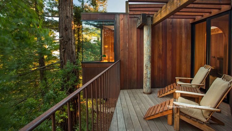 Post Ranch Inn - Treehouse Balkon