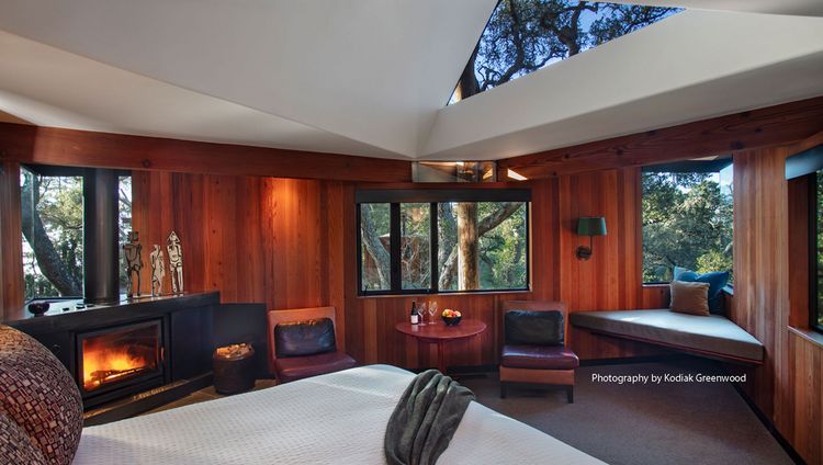 Post Ranch Inn - Treehouse innen