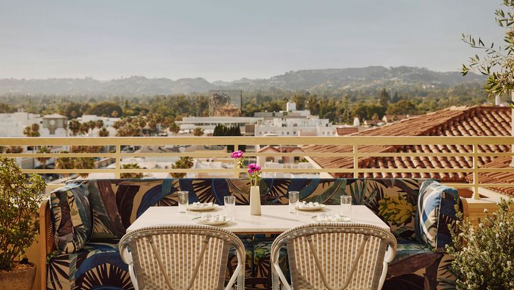 The Maybourne Beverly Hills - Blick aus dem R