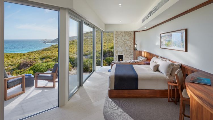 Southern Ocean Lodge - Flinders Suite Schlafz