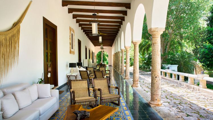 Chablé Yucatán - Patio