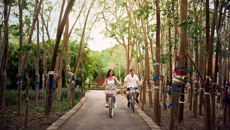 Chablé Yucatán - Radeln im Resort