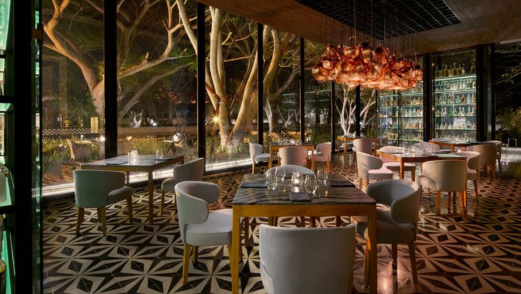 Chablé Yucatán - Restaurant innen
