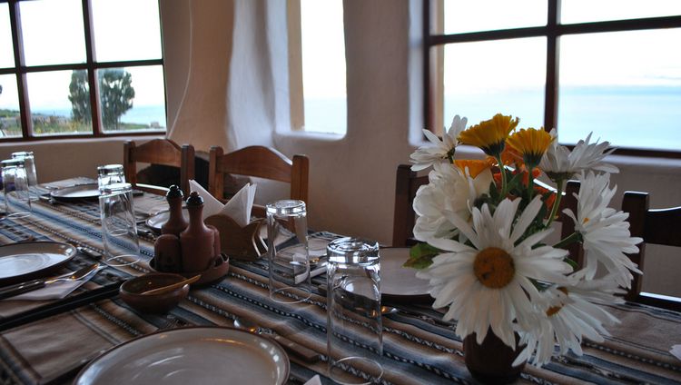 Ecolodge La Estancia - Gedeckter Tisch