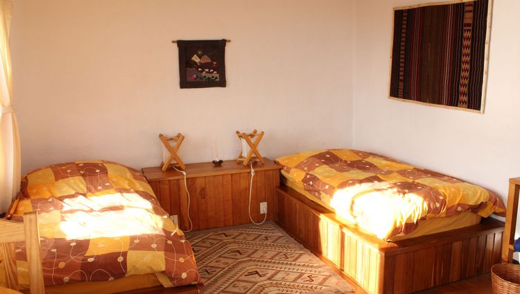 Ecolodge La Estancia - Eine Cabana innen