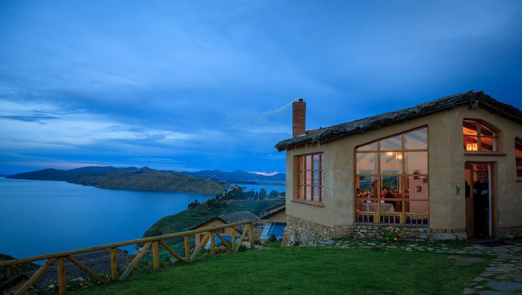 Ecolodge La Estancia - Restaurant von außen