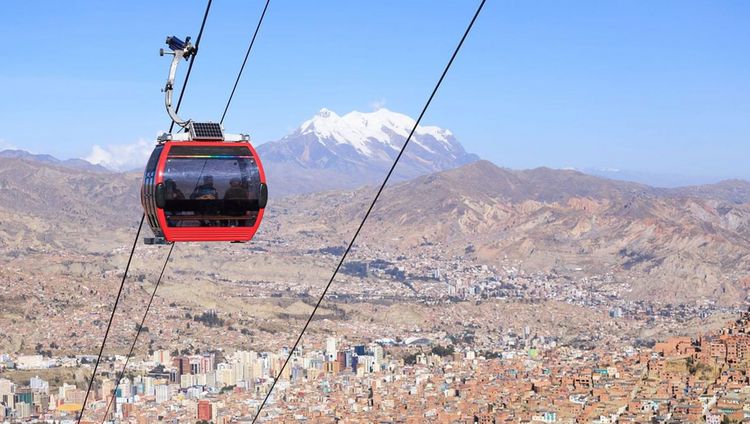 Suites Camino Real - Seilbahn in La Paz