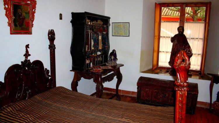 Hacienda Cayara - Das Zimmer des Mariscal Jas