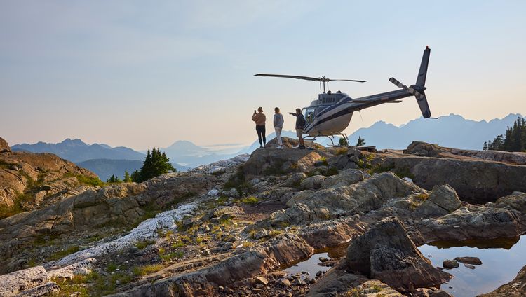Clayoquot Wilderness Lodge - Helikopter Ausfl