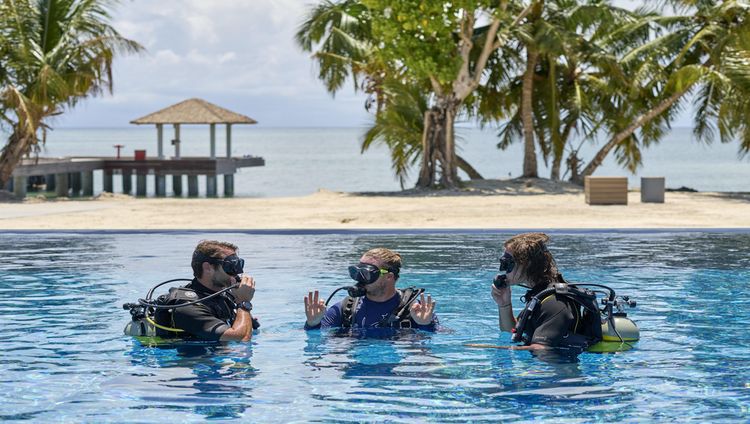 Waldorf Astoria Seychelles - Tauchkurs