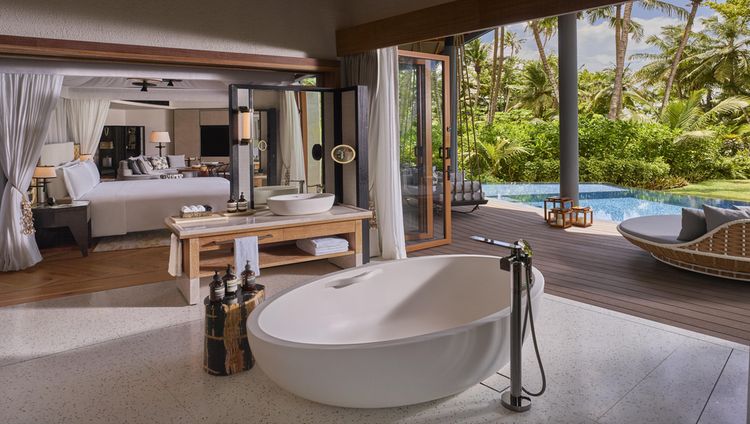 Waldorf Astoria Seychelles - Villa 7 Innenans