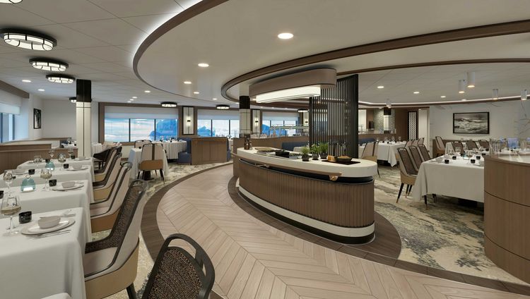 Magellan Discoverer - Restaurant (rendering)