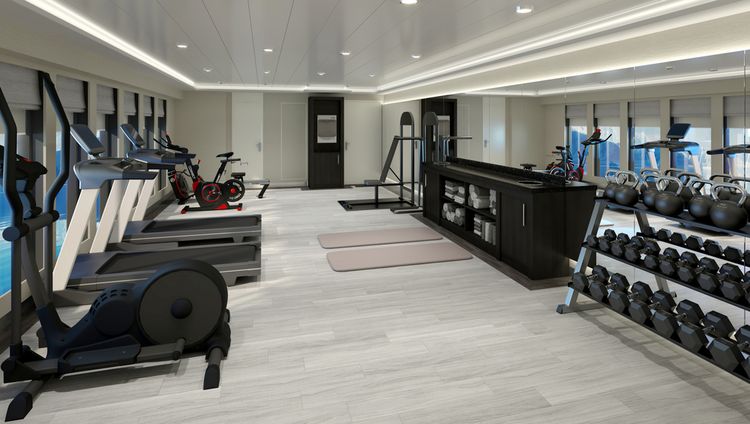 Magellan Discoverer - Gym (rendering)