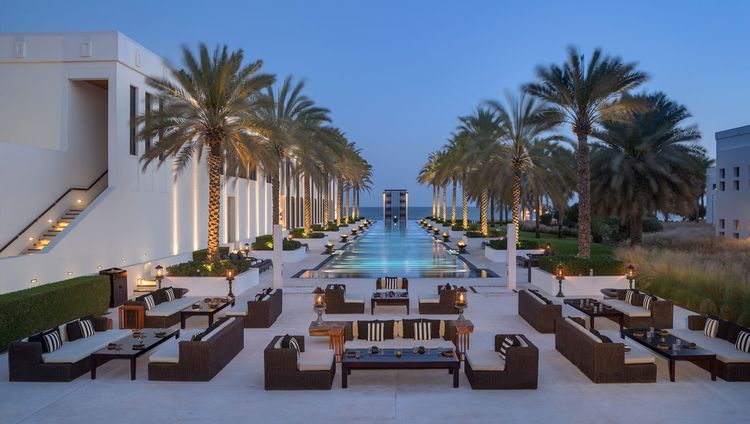 The Chedi Muscat -  Long Pool Cabana