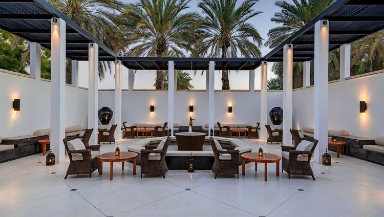 The Chedi Muscat - The Shisha Courtyard