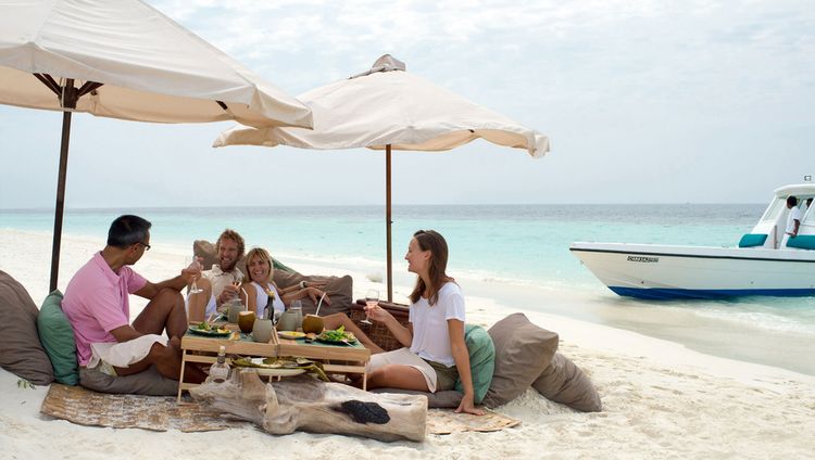 Soneva Fushi - Privates Picknick