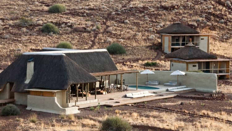 Kulala Desert Lodge - Aussenansicht
