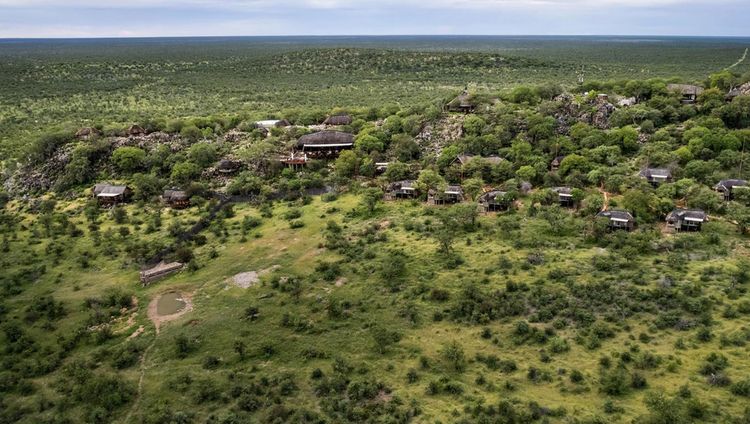 Ongava Lodge - Luftaufnahme