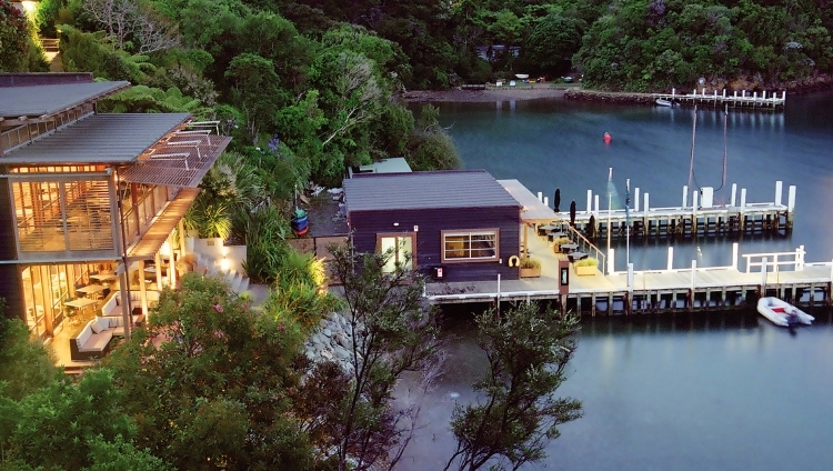 Bay of Many Coves - Restaurants and Jetty