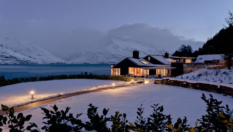 Rosewood Matakauri - Im Winter