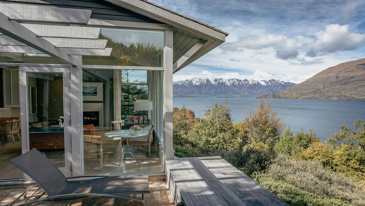 Rosewood Matakauri - Terrasse einer Suite