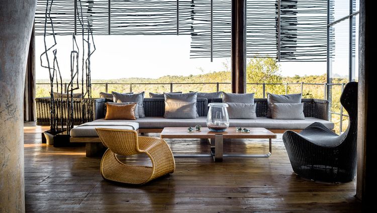 Singita Lebombo Lodge - Lounge