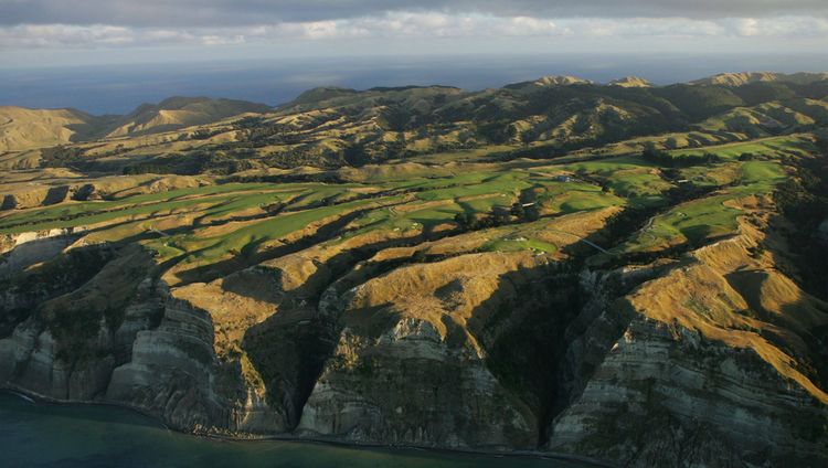 The Farm at Cape Kidnapper - Blick auf den Go