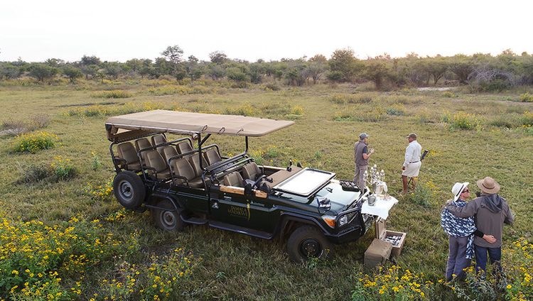 Jamala Madikwe Royal Safari Lodge - Auf Pirsc